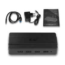 i-tec USB 3.0 Charging HUB - 4port with Power Adap