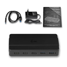 i-tec USB 3.0 Charging HUB - 7port with Power Adap