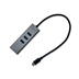 i-tec USB-C Metal HUB 3 Port + Gigabit Ethernet