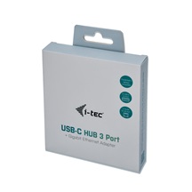 i-tec USB-C Metal HUB 3 Port + Gigabit Ethernet