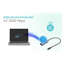 i-tec USB-C Metal 2.5Gbps Ethernet Adapter