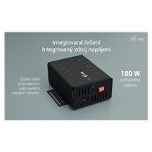 i-tec USB-C/USB-A Metal Charging + Data HUB, 15W/port, 10x USB-C, 180W