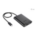 i-tec USB-C Dual 4K/60Hz (single 8K/30Hz) DP Video Adapter