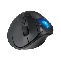 Kensington Pro Fit Ergo TB450 trackball/Ergonomický/Optický/Bezdrátový 2.4GHz & Bluetooth/Černý