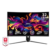 MSI MPG/321CURX/31,5"/QD-OLED/4K UHD/240Hz/0,3ms/Black/2R