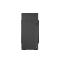 Počítačová skříň Natec HELIX USB-C/Micro ATX/Černá