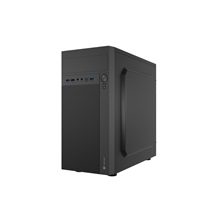 Počítačová skříň Natec HELIX USB-C/Micro ATX/Černá