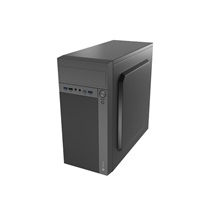 Počítačová skříň Natec HELIX USB-C/Micro ATX/Černá