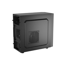 Počítačová skříň Natec HELIX USB-C/Micro ATX/Černá