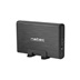 Externí box pro HDD 3,5" USB 3.0 Natec Rhino, černý,  včetně napájecího adaptéru