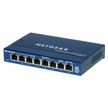 NETGEAR 8xGIGABIT Desktop switch, GS108GE