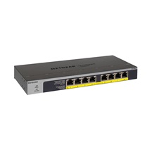 NETGEAR 8-port 10/100/1000Mbps Gigabit Ethernet, Flexible PoE, GS108LP