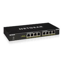 NETGEAR 8PT GE UNMANAGED SWCH W/POE/POE+