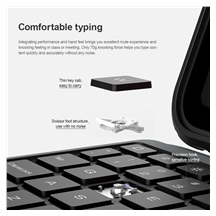 Nillkin Bumper Combo Keyboard Case pro iPad 10.9 2022 Black