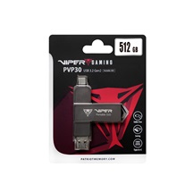 Patriot VIPER PVP30/512GB/SSD/Externí/Černá/3R