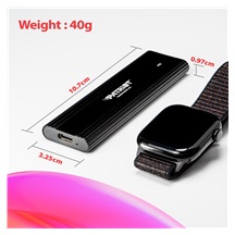 Patriot TRANSPORTER Lite/1TB/SSD/Externí/Černá/3R