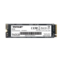 PATRIOT P310//SSD/M.2 NVMe/Černá/3R