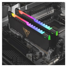 Patriot Viper Steel/DDR4/16GB/3200MHz/CL16/2x8GB/RGB/Black