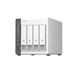 QNAP TS-433-4G (ARM 4core 2,0GHz, 4GB RAM, 4x SATA, 1x GbE, 1x 2,5GbE, 2x USB 2.0, 1x USB 3.2)