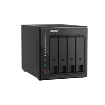 QNAP TS-453E-8G (4core 2,6GHz, 8GB RAM, 4x SATA, 2x M.2 NVMe slot, 2x HDMI 4K, 2x 2,5GbE, 4x USB)