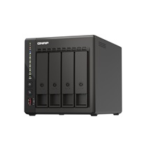 QNAP TS-453E-8G (4core 2,6GHz, 8GB RAM, 4x SATA, 2x M.2 NVMe slot, 2x HDMI 4K, 2x 2,5GbE, 4x USB)