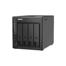 QNAP TS-453E-8G (4core 2,6GHz, 8GB RAM, 4x SATA, 2x M.2 NVMe slot, 2x HDMI 4K, 2x 2,5GbE, 4x USB)