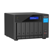 QNAP TVS-h674-i5-32G (6core 4,4GHz, ZFS, 32GB RAM, 6x SATA, 2x M.2 NVMe, 2x PCIe, 2x 2,5GbE, HDMI)