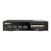 QNAP řízený switch QSW-M7308R-4X (4x 100GbE porty + 8x 25GbE porty, poloviční šířka)