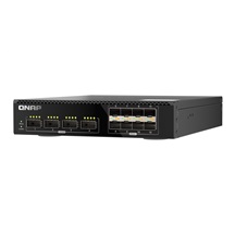 QNAP řízený switch QSW-M7308R-4X (4x 100GbE porty + 8x 25GbE porty, poloviční šířka)