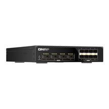 QNAP řízený switch QSW-M7308R-4X (4x 100GbE porty + 8x 25GbE porty, poloviční šířka)