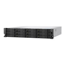 QNAP TS-h1277AXU-RP-R5-16G (Ryzen Pro 5,1GHz, ZFS, 16GB DDR5 RAM, 12x SATA, 2x 2,5GbE, 2x 10GbE)