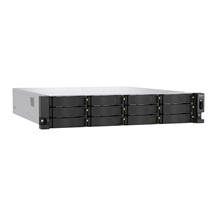 QNAP TS-h1277AXU-RP-R5-16G (Ryzen Pro 5,1GHz, ZFS, 16GB DDR5 RAM, 12x SATA, 2x 2,5GbE, 2x 10GbE)
