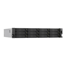 QNAP TS-h1277AXU-RP-R5-16G (Ryzen Pro 5,1GHz, ZFS, 16GB DDR5 RAM, 12x SATA, 2x 2,5GbE, 2x 10GbE)