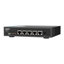 QNAP switch QSW-3205-5T (5x 10GbE port, pasiv. chlazení, podpora 100M/ 1G/ 2,5G / 5G a 10G)