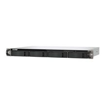 QNAP TS-433eU (4core 2,0GHz, NPU / 4GB RAM / 4x SATA / 2x 2,5GbE / 2x USB 3.2 / malá hloubka)