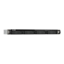 QNAP TS-433eU (4core 2,0GHz, NPU / 4GB RAM / 4x SATA / 2x 2,5GbE / 2x USB 3.2 / malá hloubka)