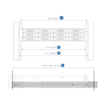 QNAP Rail kit - RAIL-B02
