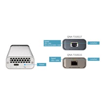 QNAP QNA-T310G1T - adaptér Thunderbolt 3 na 10GbE NBASE-T