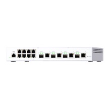QNAP řízený switch QSW-M408-4C (12 portů: 8x Gigabit port + 4x 10G SFP+ / 10GbE kombo porty)