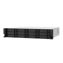 QNAP TS-1273AU-RP-8G (Ryzen V1500B 2,2GHz / 8GB RAM / 12x SATA / 2x 2,5GbE / 2x PCIe / 2x zdroj)