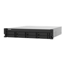 QNAP TS-832PXU-4G (1,7GHz / 4GB RAM / 8x SATA / 2x 2,5GbE / 2x 10GbE SFP+ / 1x PCIe / 4x USB 3.2)