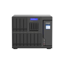 QNAP TVS-h1688X-W1250-32G (Xeon 3,3GHz, ZFS, 32GB ECC RAM, 12x 3,5"+ 4x 2,5", 2x M.2 NVMe, 4x2,5GbE)