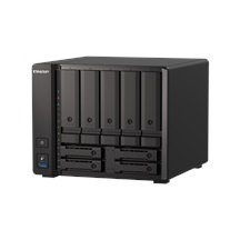 QNAP TS-h973AX-32G (Ryzen 2,2GHz, ZFS, 32GB RAM, 5x 3,5" + 4x 2,5" SATA/2x U.2, 2x 2,5GbE, 1x 10GbE)