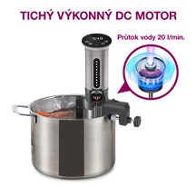Salente SuChef, Sous Vide vařič, nerez