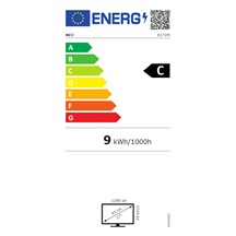 17" LED NEC E172M,1280x1024,TN,250cd,50mm,BK