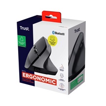 Trust Bayo+/Vertikální/Optická/Pro praváky/2 400 DPI/USB+BT/Černá