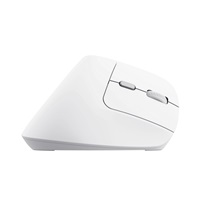 Trust Bayo II/Vertikální/Optická/Pro praváky/2 400 DPI/Bezdrátová USB/Bílá