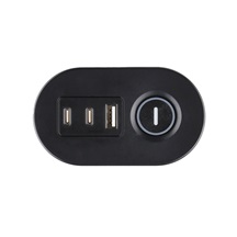 Prodlužovací zásuvka s USB Viking R33S