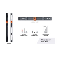 Vogel's TVM 1603, fixní TV držák pro obrazovky 40-100", 75 kg
