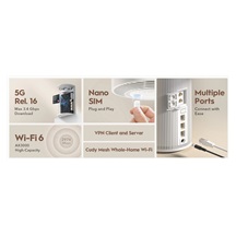 Cudy P4 Bezdrátový Wi-Fi 6 5G router, AX3000